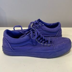 Purple Vans Old School